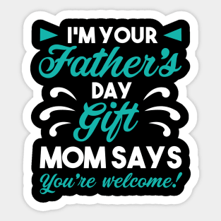 Fathers Day Gift For Father Day Dad Gift Papa Gift Birthday Gift Sticker